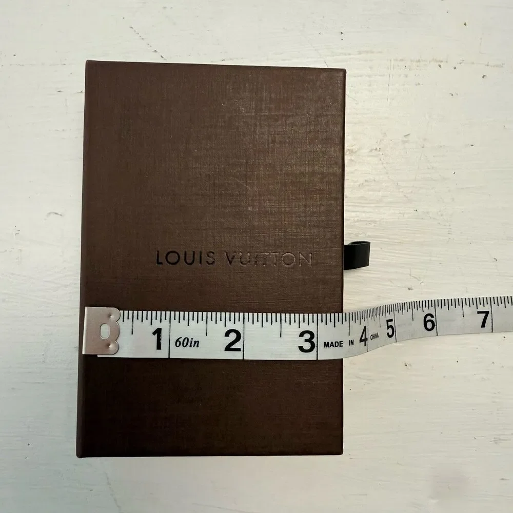 Authentic Louis Vuitton Small Drawer Gift Box & Dust Bag Set Luxury Packaging